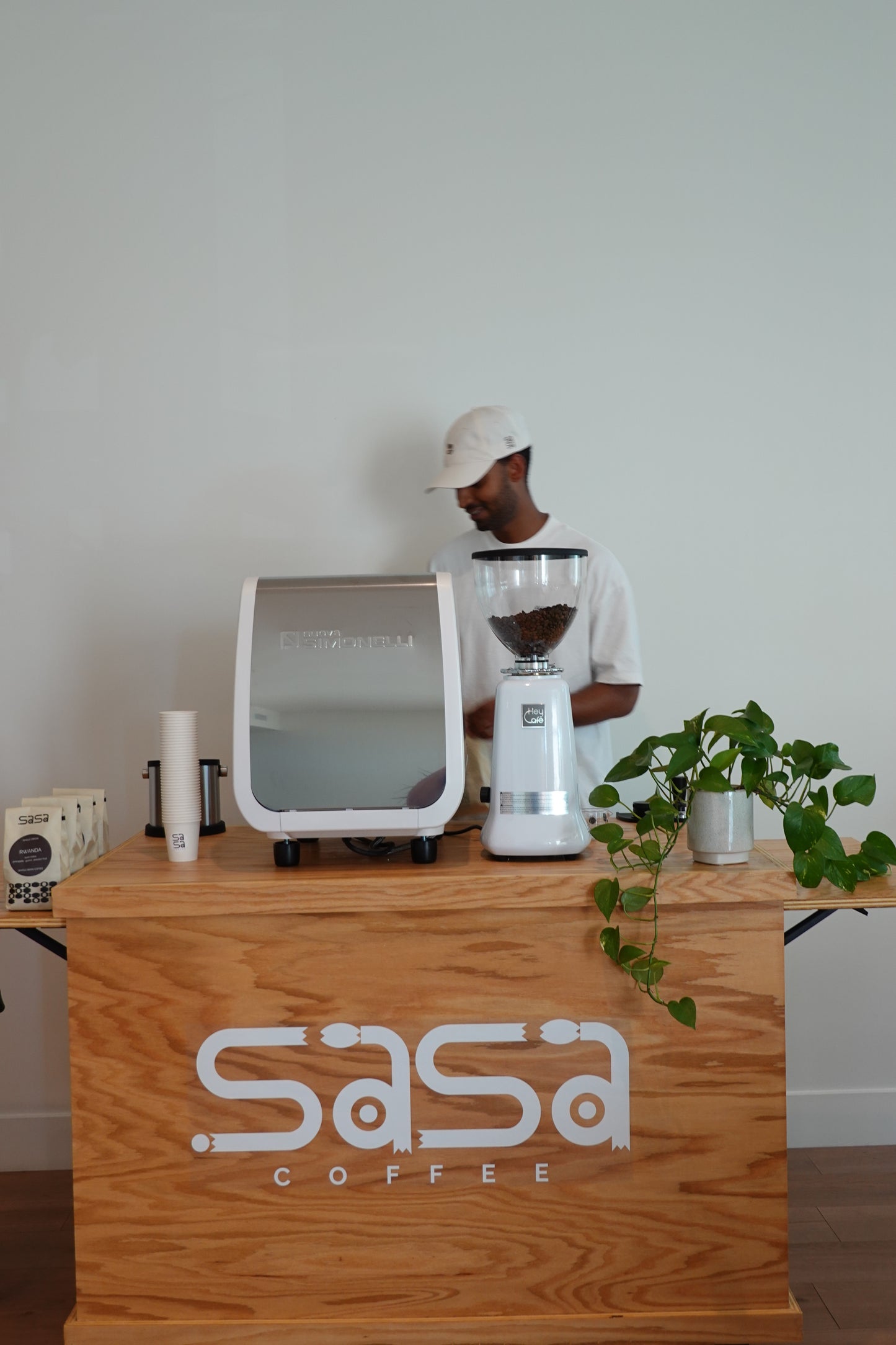 mobile coffee cart